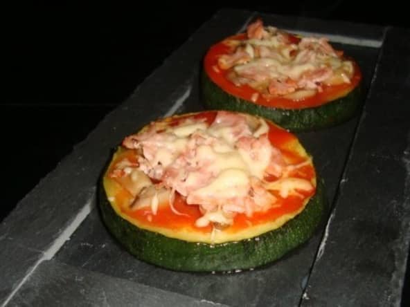 Pizza de courgette