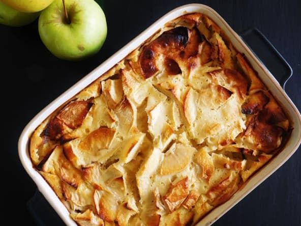 Clafoutis aux pommes : un délice d'une grande simplicité