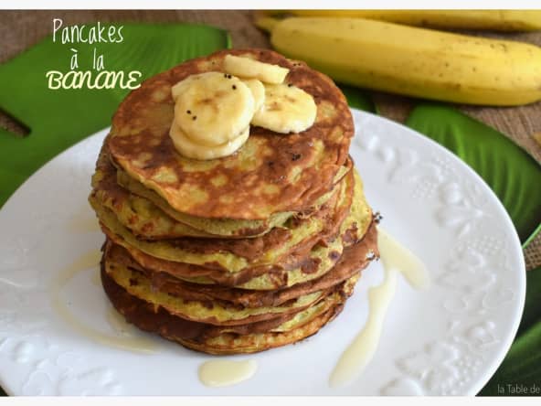 Pancakes à la banane -