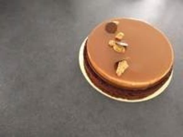 Recette tarte entremet caramel brownie