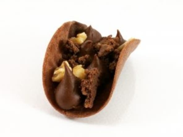 Recette tarte au chocolat revisitée façon tacos