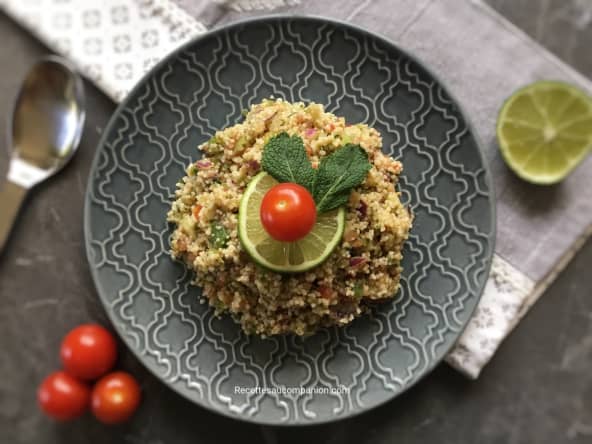 Taboulé frais fait maison recette facile