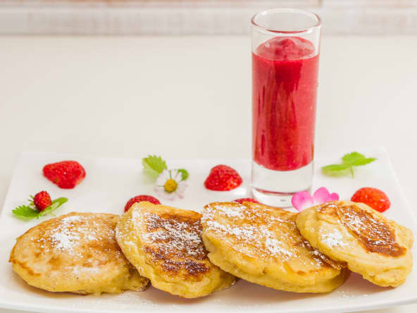 Syrniki comme en Biélorussie