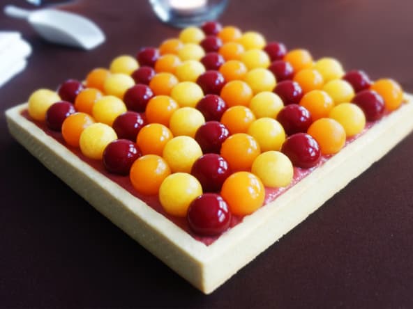 La Tarte Rhubarbe Framboise de Nantua