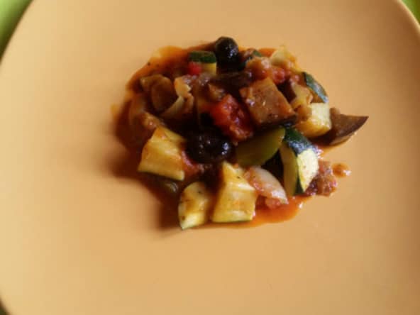 Ratatouille provençale qui se déguste chaude ou froide