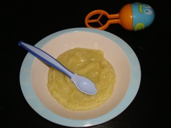 Petit pot courgette et pomme de terre pour bébé