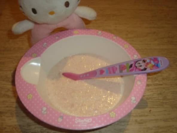 Crème de farfalles au jambon dès 8 mois