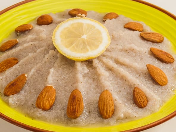 Aubergine aux amandes