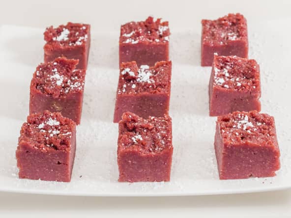 Polenta au jus de raisin de la cuisine d'Abkhazie