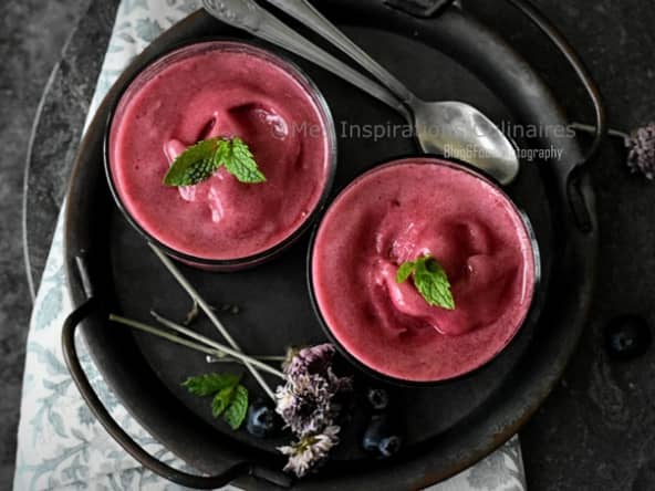 Sorbet maison sans sorbetière