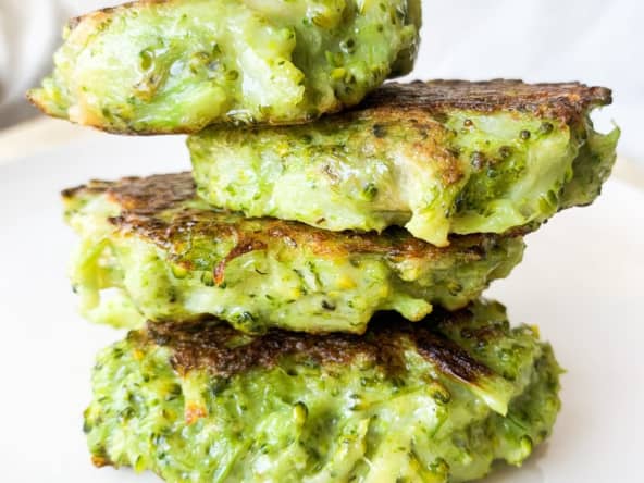 Galette végétarienne de brocoli