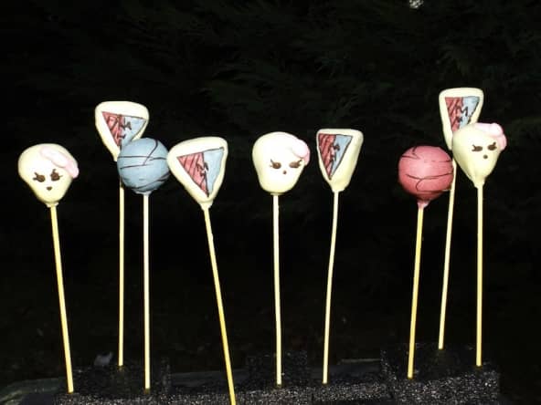 Cakes pops Monster High