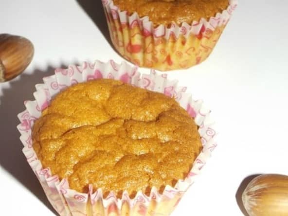 Muffins à la vanille et au cœur Nutella