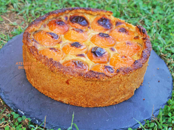 Flan pâtissier aux abricots 