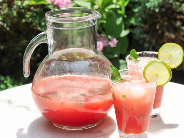 Mojito à la pastèque pour l'apéro