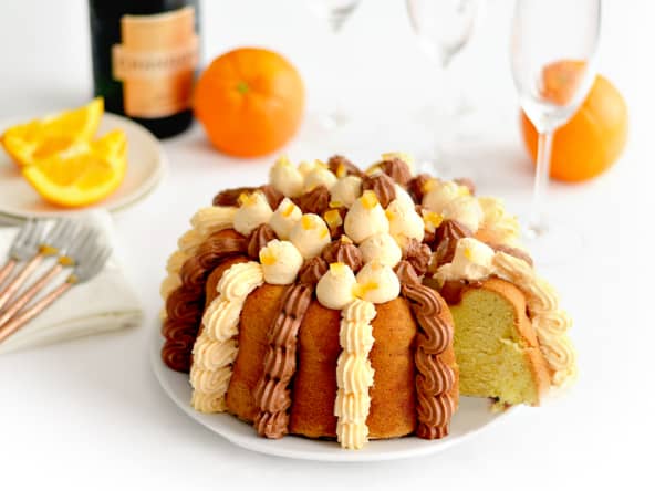 Le Gâteau de Savoie au Grand Marnier et Chocolat