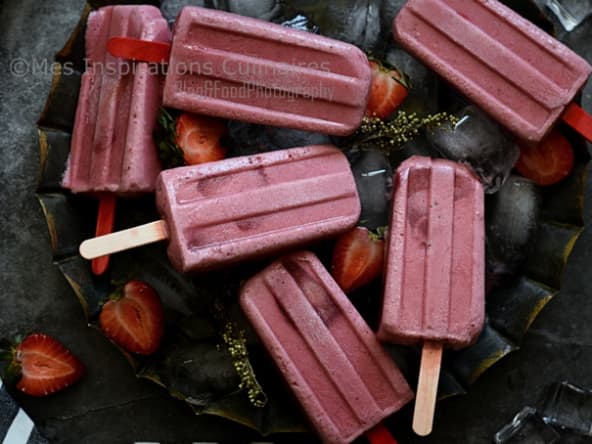 Esquimaux maison aux fraises banane et ananas