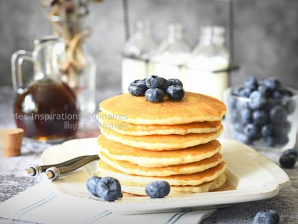 pancakes maison de Cyril Lignac