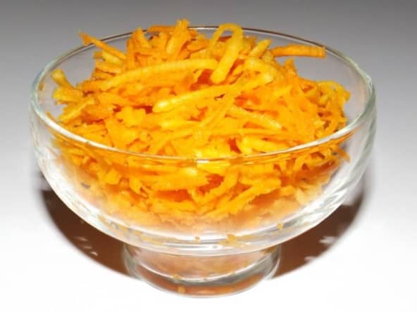 Salade de carottes et pommes râpées au vinaigre de cidre