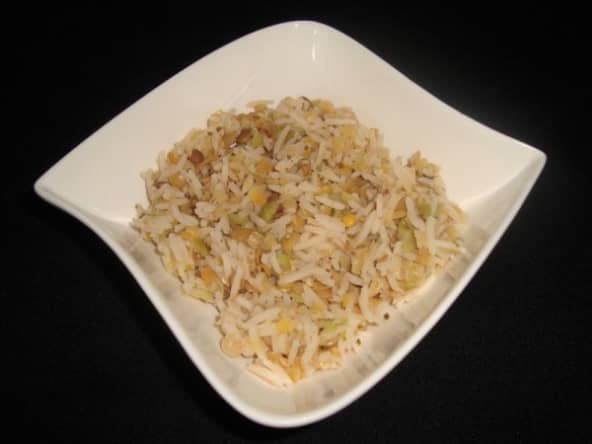 Riz au citron et à la coriandre