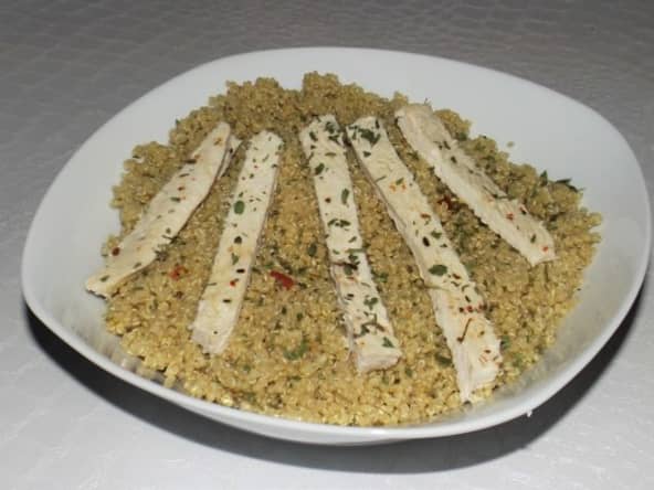 Taboulé de quinoa et poulet