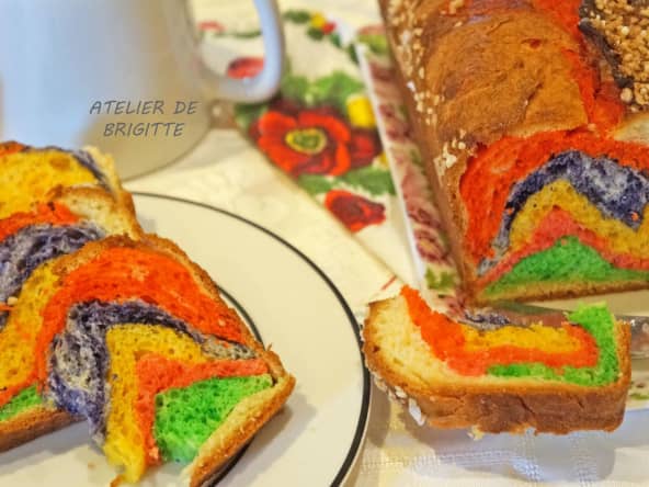 Brioche Psychédélique (cuisine pour les enfants)