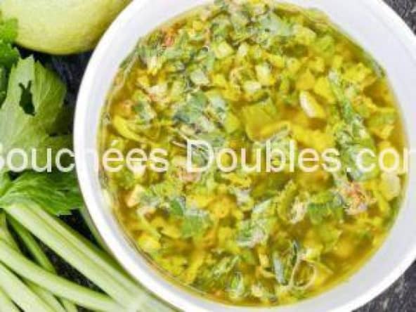 Recette alcaline : sauce aromatique riche en oméga 3