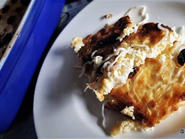 'Pouding' aux pâtes konjac et fromage blanc 