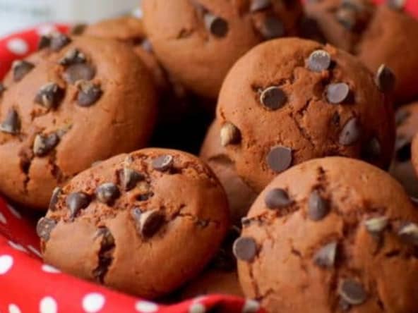 Sablés fondants au chocolat au yaourt 