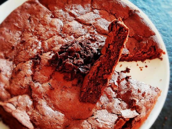 Gâteau moelleux au chocolat et à la courgett