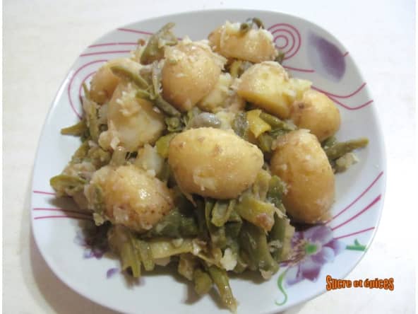 Pommes de terre aux haricots verts comme ma maman le faisait