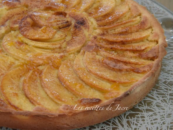tarte aux pommes amandine