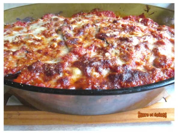 Aubergines à la parmigiana facile