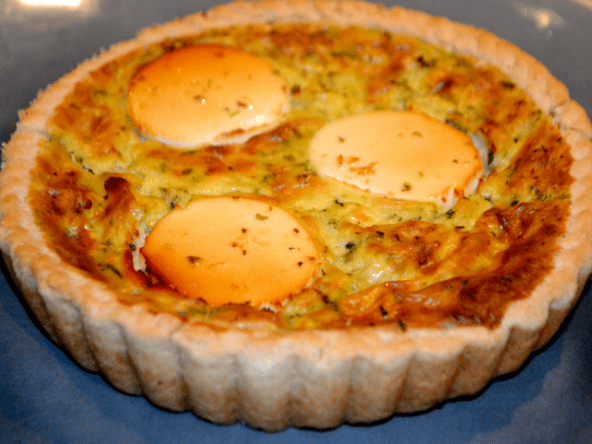 Quiche Au Fromage De Chèvre Sans Gluten Fait Maison