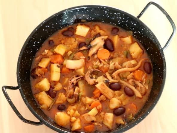 Pelau de seiches comme en Camargue