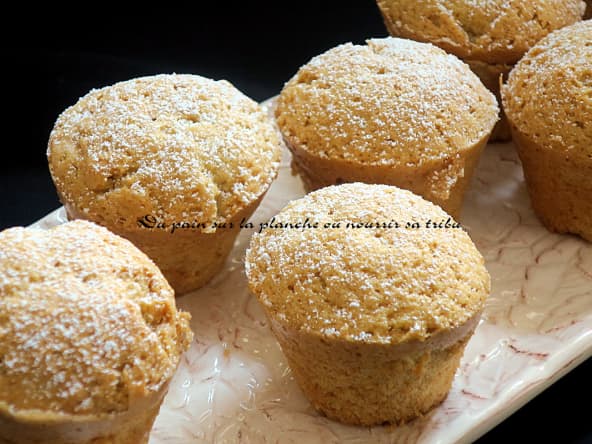 Muffins vanille et amande