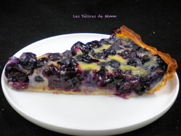 La tarte aux myrtilles facile et délicieusement bonne
