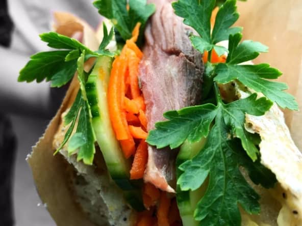 Banh mi au rôti boeuf : toute la street food asiatique
