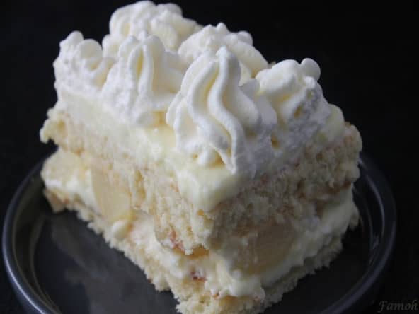 Gâteau façon poirier