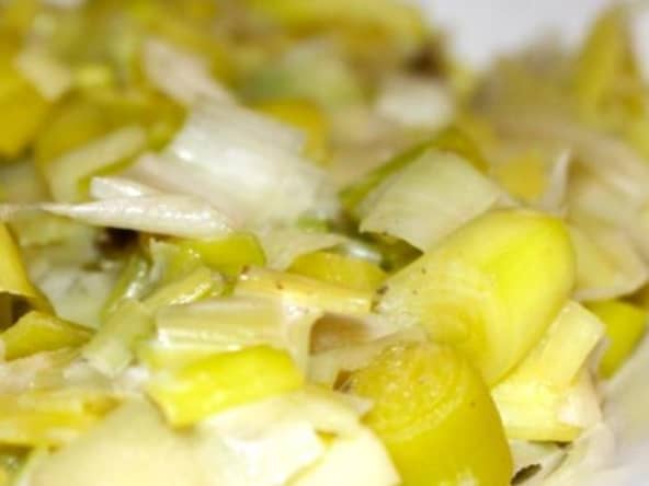 Fondue de poireaux toute simple au Cookeo