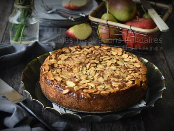 Moelleux aux pommes facile 