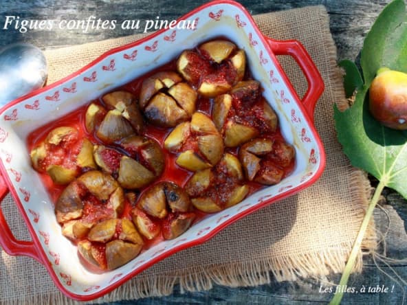 Figues confites au Pineau des Charentes