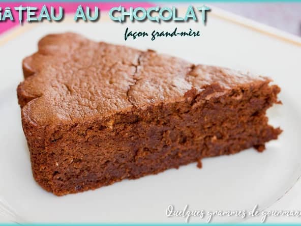 Gâteau au chocolat façon grand-mère