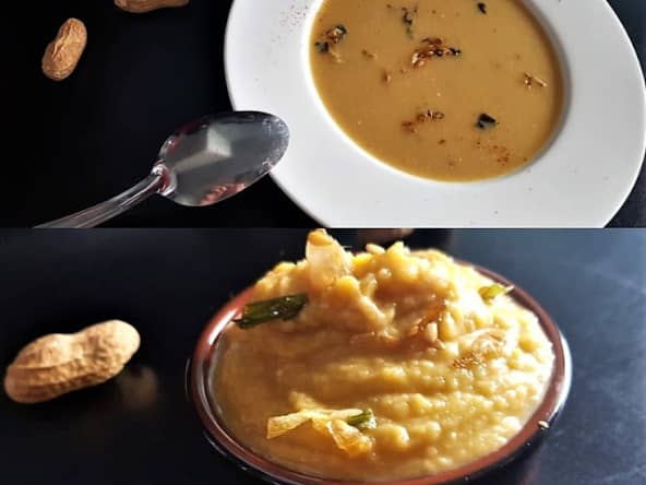 Soupe  de butternut au beurre de cacahuètes