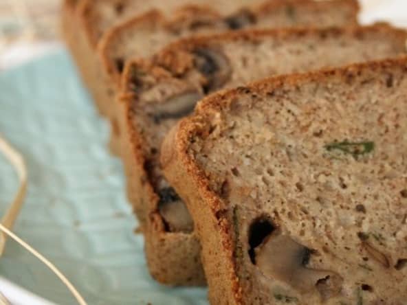 Cake aux champignons