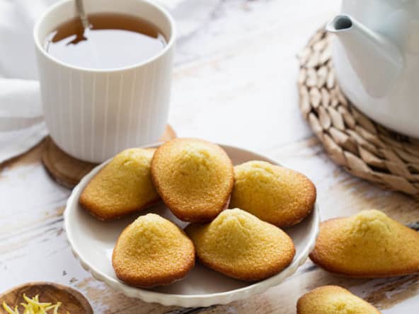 Madeleines au citron