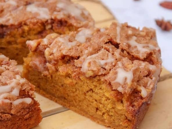 Gâteau à la courge butternut vegan