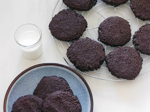 Cookies sans gluten au chocolat comme aux US