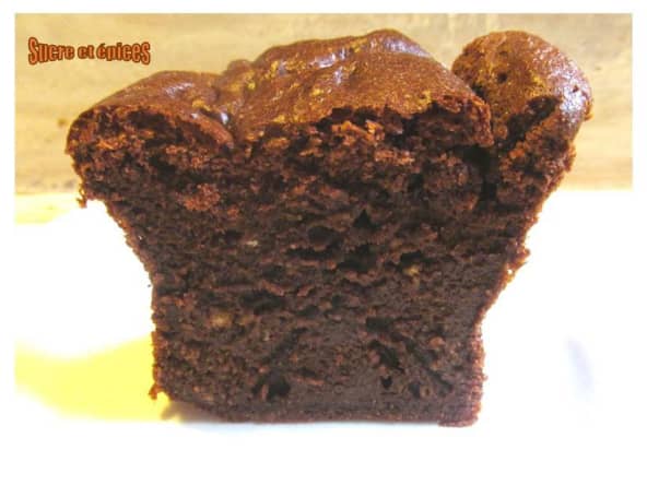 Cake au chocolat sans beurre et sans gluten