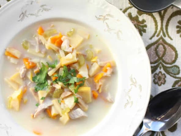 Soupe roumaine aux coings